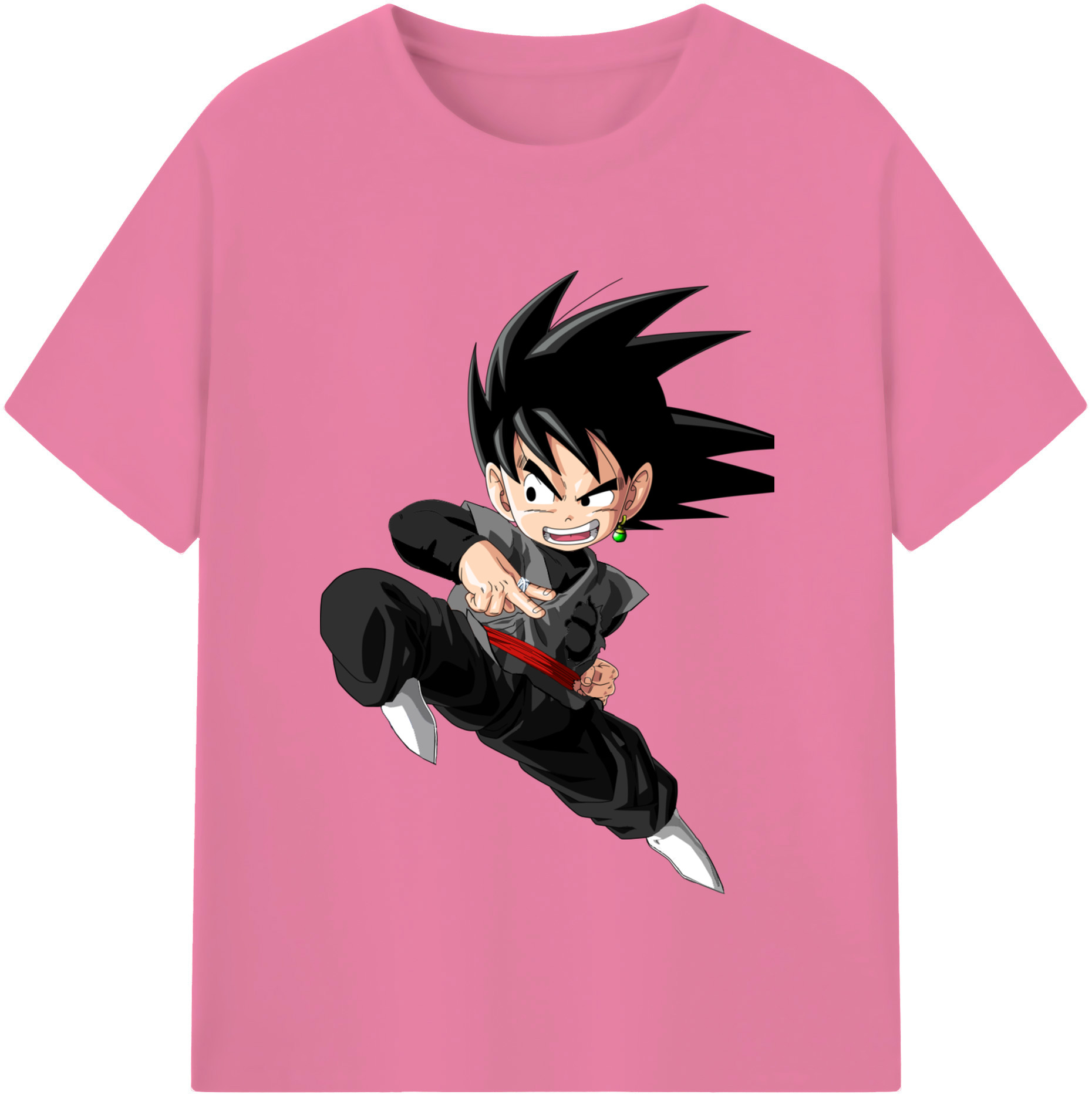 （画像用） ドラゴンボール 孫悟空（そん ごくう）Son Goku カカロット DRAGON BALL Kakarotto 綿100％半袖Tシャツ（フロントプリント）